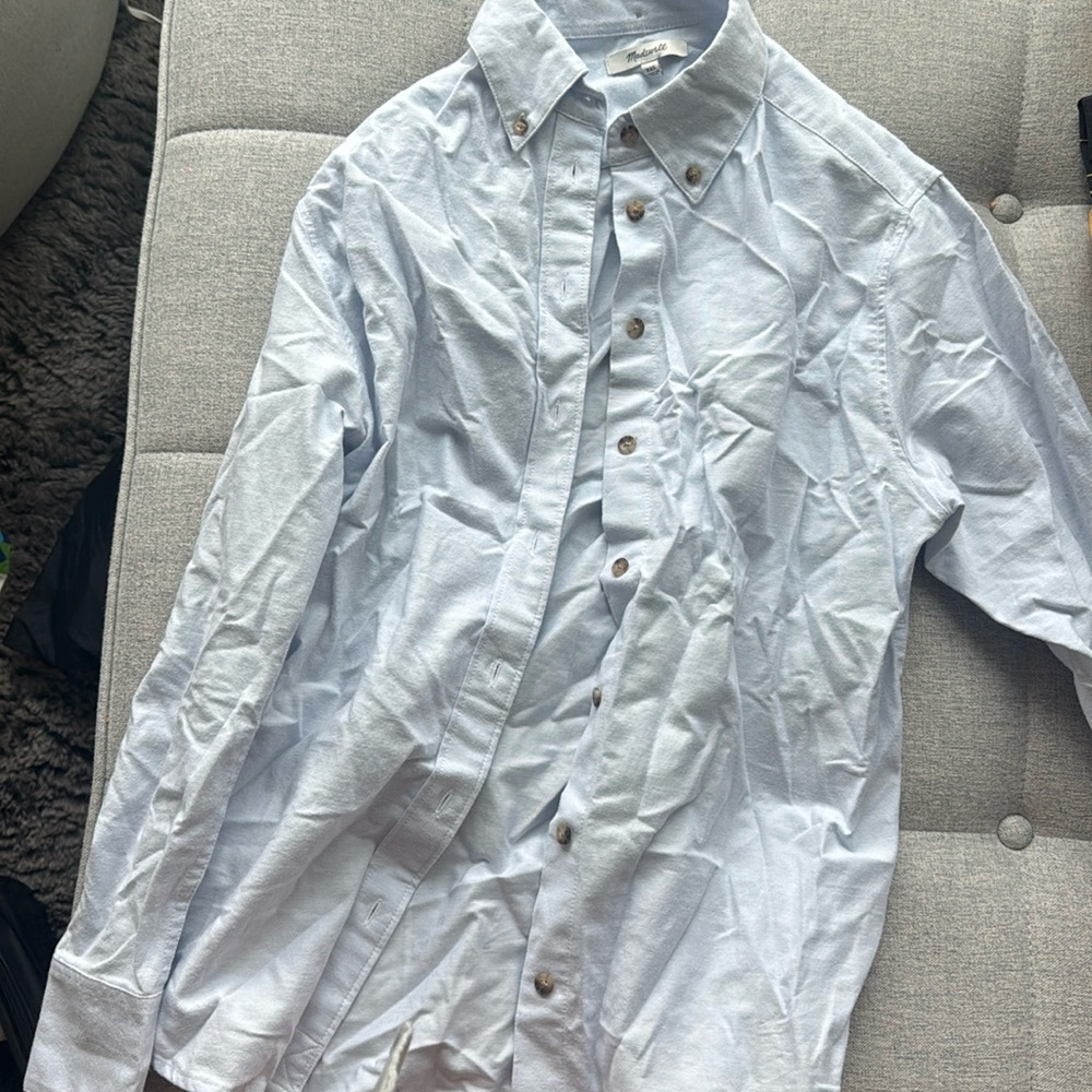 Madewell XXS button down soft cotton shirt